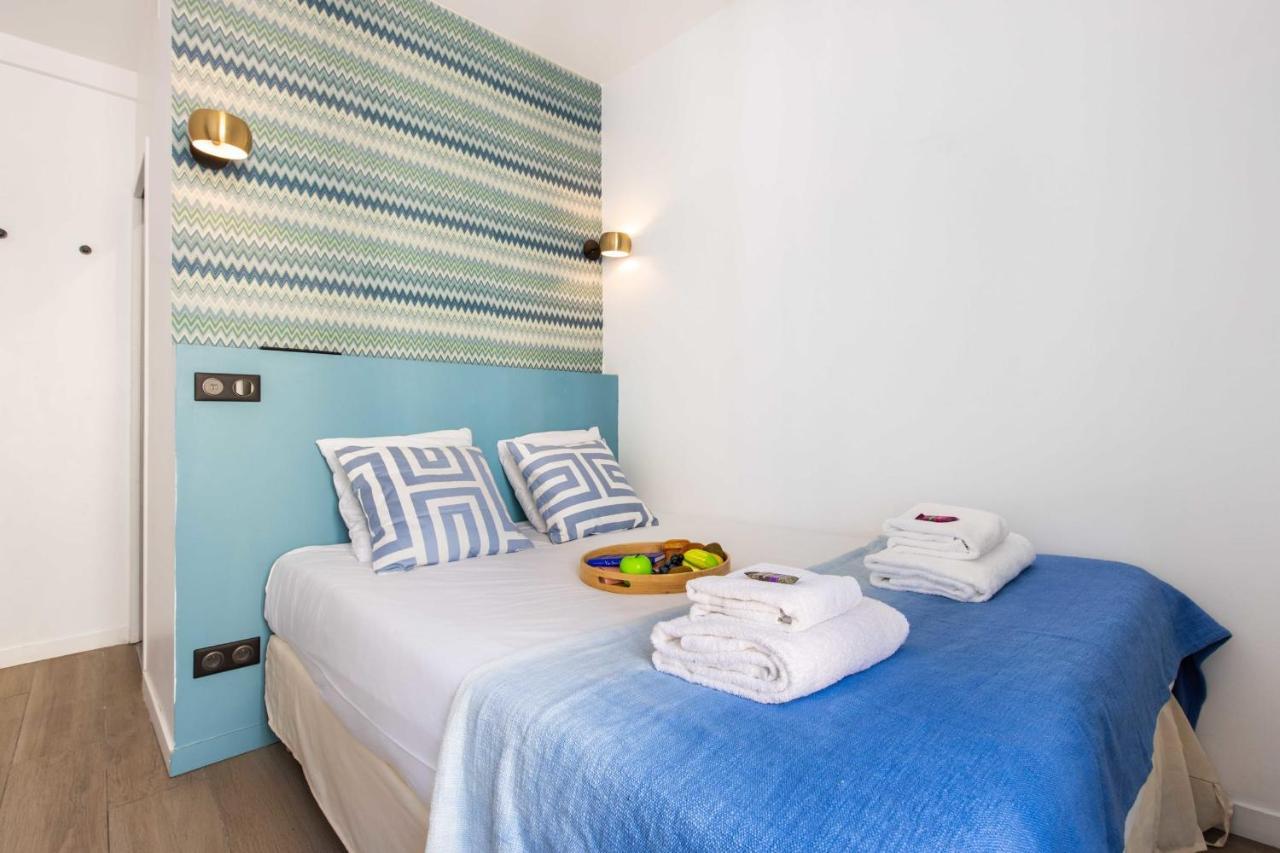 Cosy Bedroom - Tour Eiffel Champs De Mars 6A Paris Luaran gambar